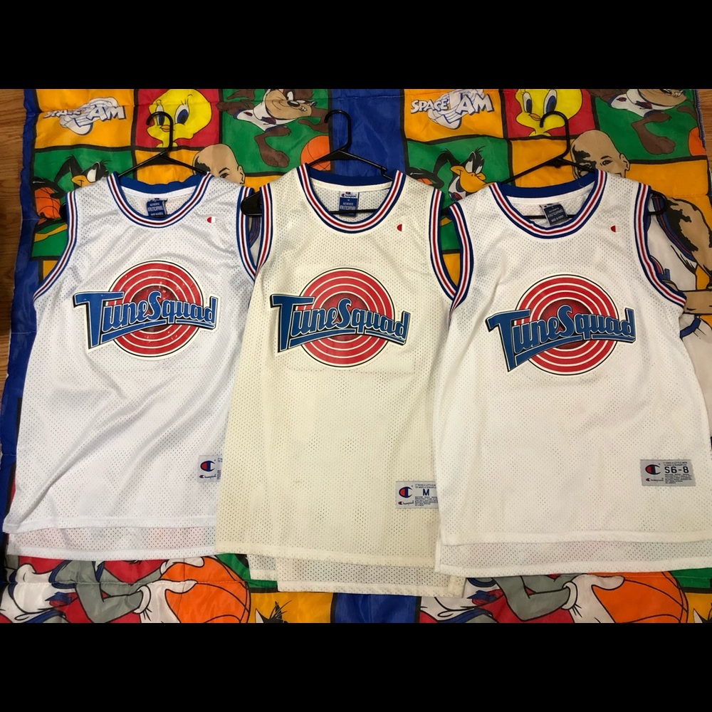 Jordan, Tweety, and Murray ToonSquad Jerseys